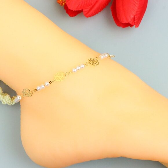 "Handmade Anklet – A Stylish Choice for Women, Thoughtful Gift Idea, EVCH1745 - Picture 10 of 10